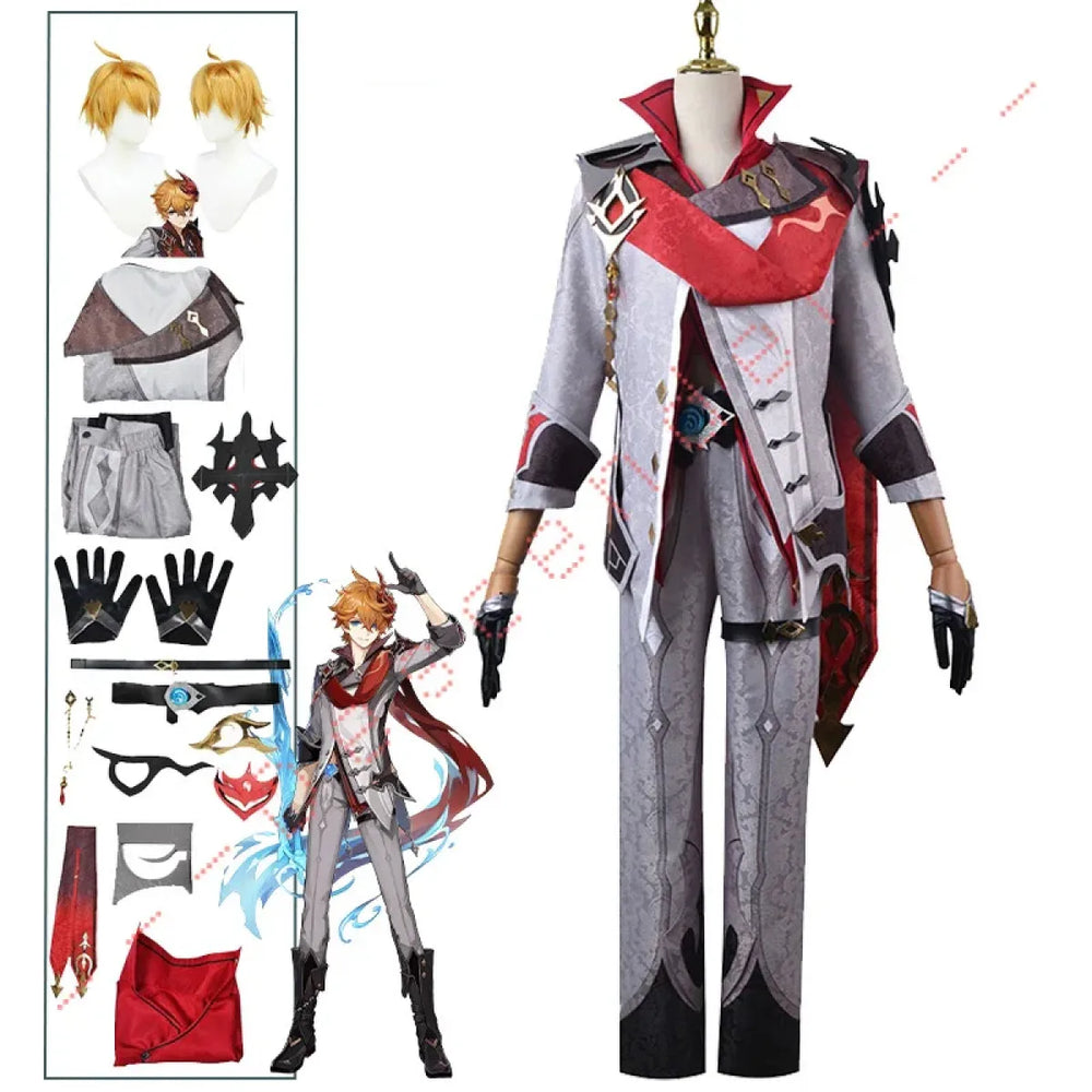 Genshin Impact Tartaglia/Childe Cosplay Set - Best Sellers - 1
