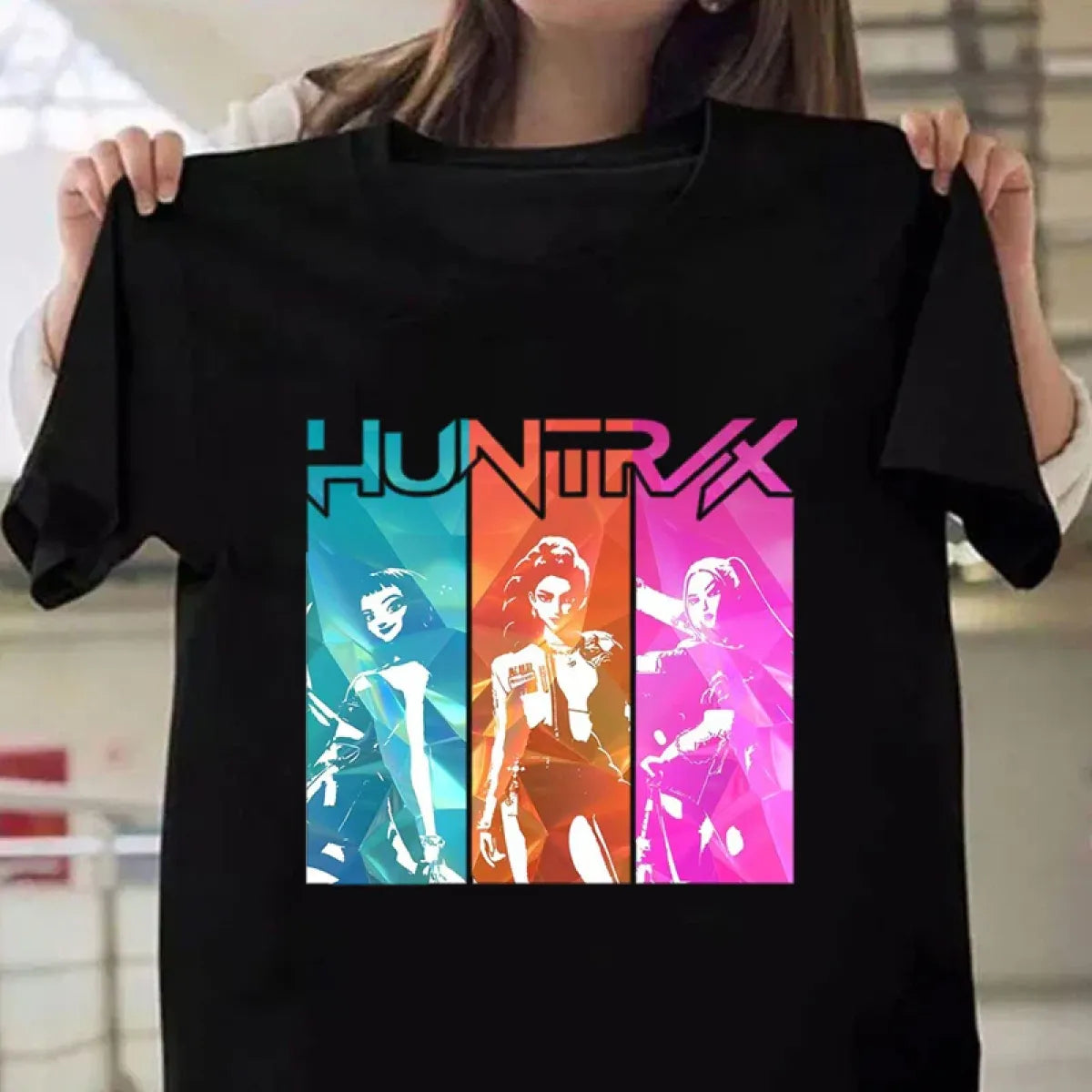 Huntrax Kpop Anime Girl Graphic Tee - Anime - T-Shirt - 1