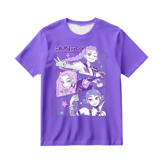 KPop Demon Hunters Harajuku Graphic Tee - Best Sellers - T-Shirt - 6