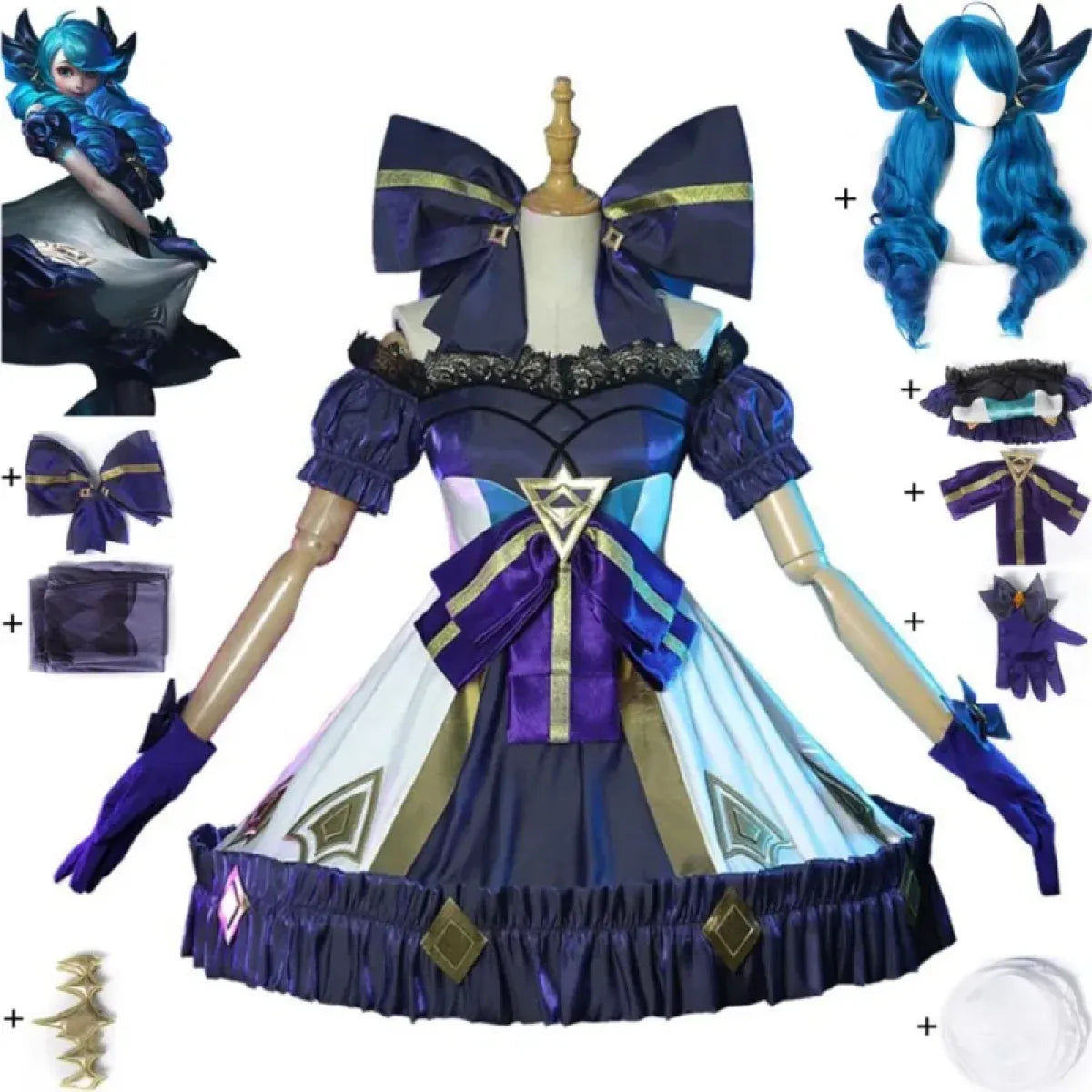 Gwen Cosplay Costume - LOL - Best Sellers - 1
