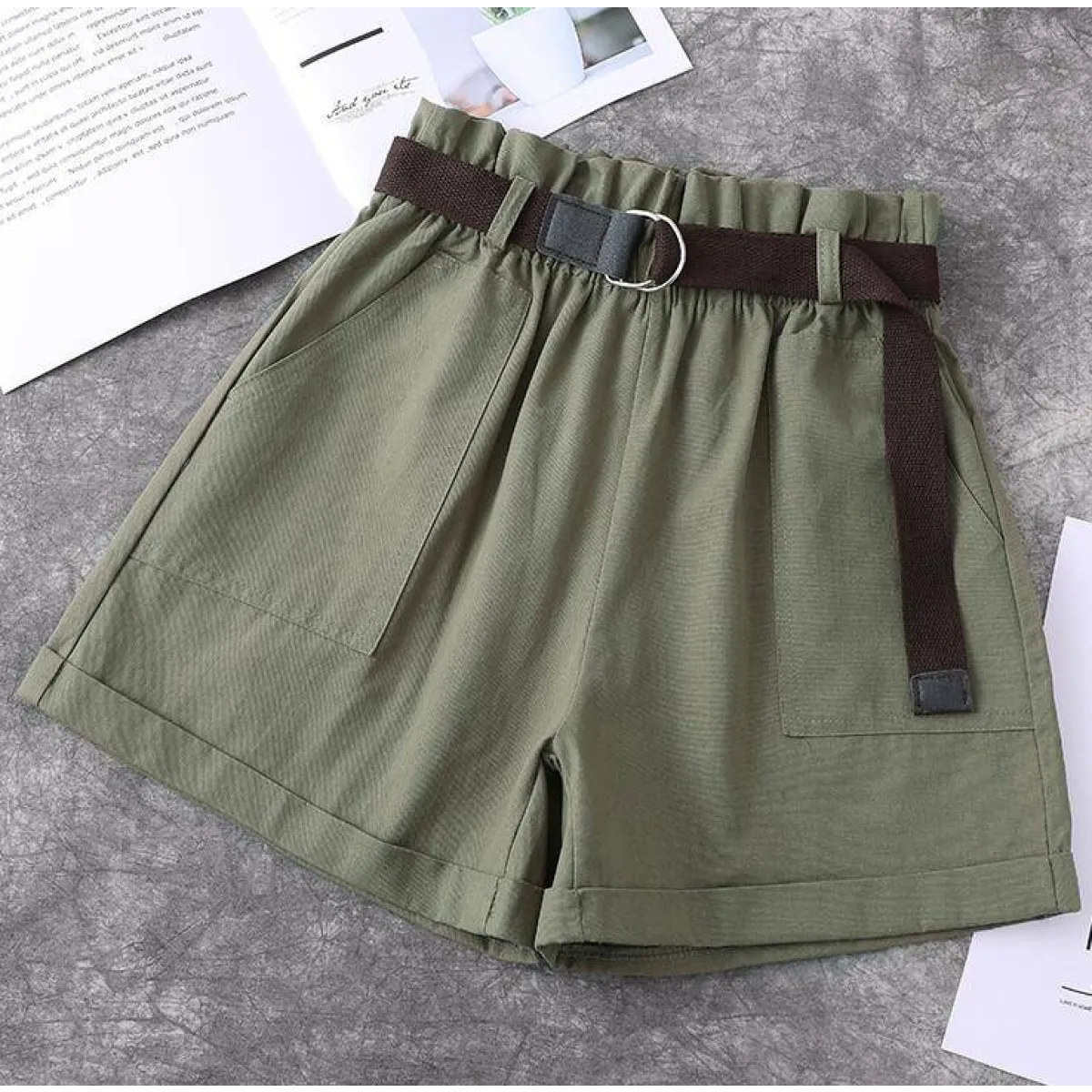 Harajuku Belted Shorts - Best Sellers - 15