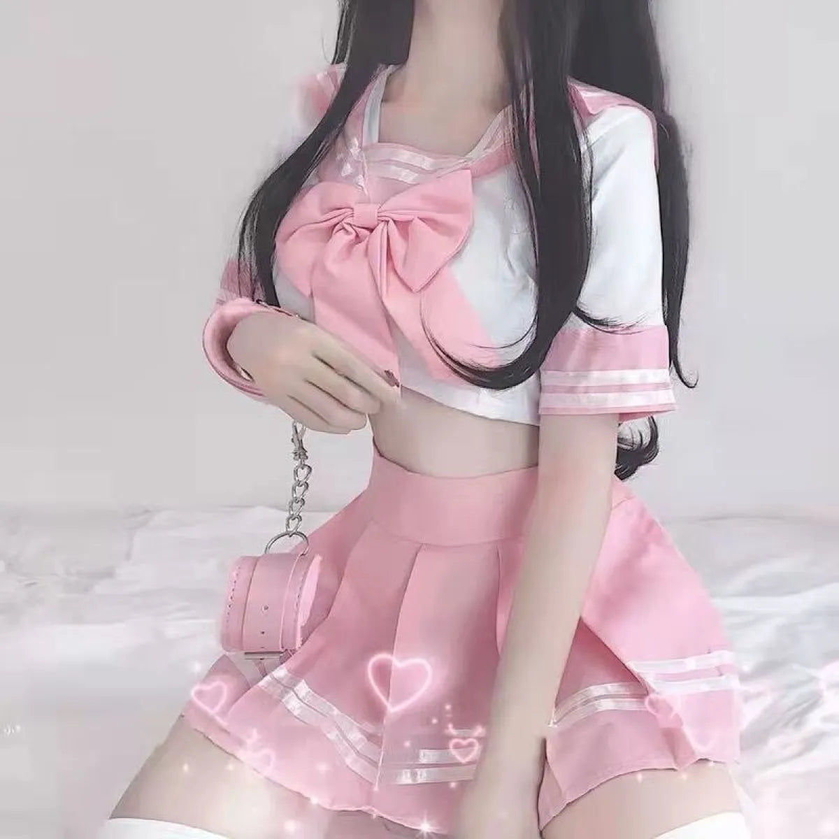 Japanese School Girl Two Piece Set - Adult Games - 1