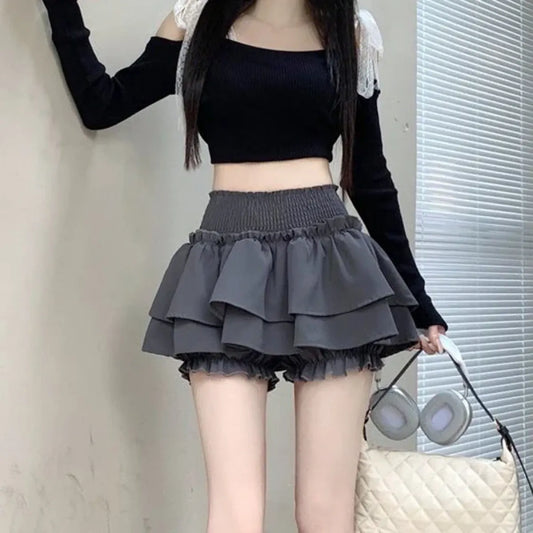 Harajuku Ruffle Layered Skirt - Best Sellers - Skirts - 26
