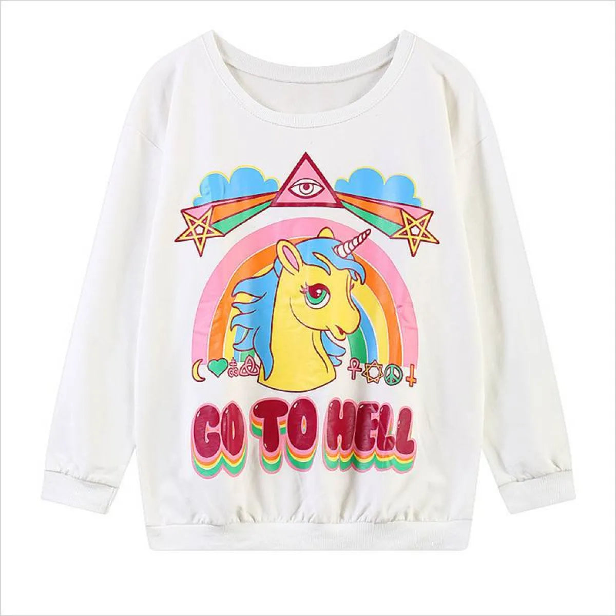 Unicorn Go To Hell Sweatshirt - Best Sellers - 7