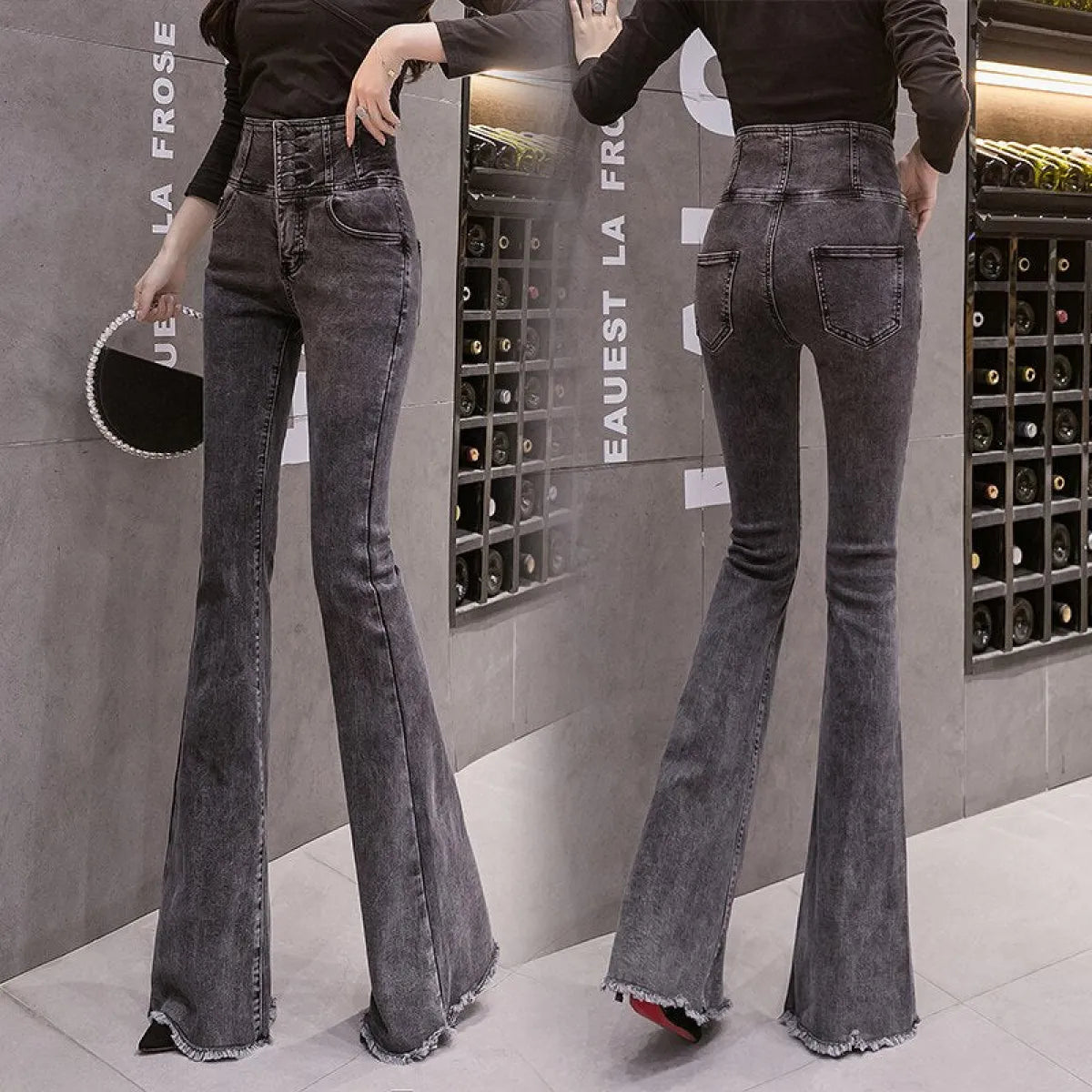 Slimming High Waist Jeans - Best Sellers - 1