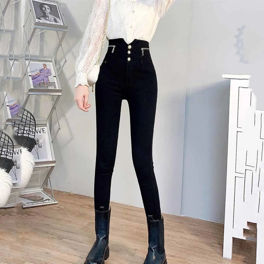 Korean Fashion High Waist Pencil Pants - Best Sellers - 6