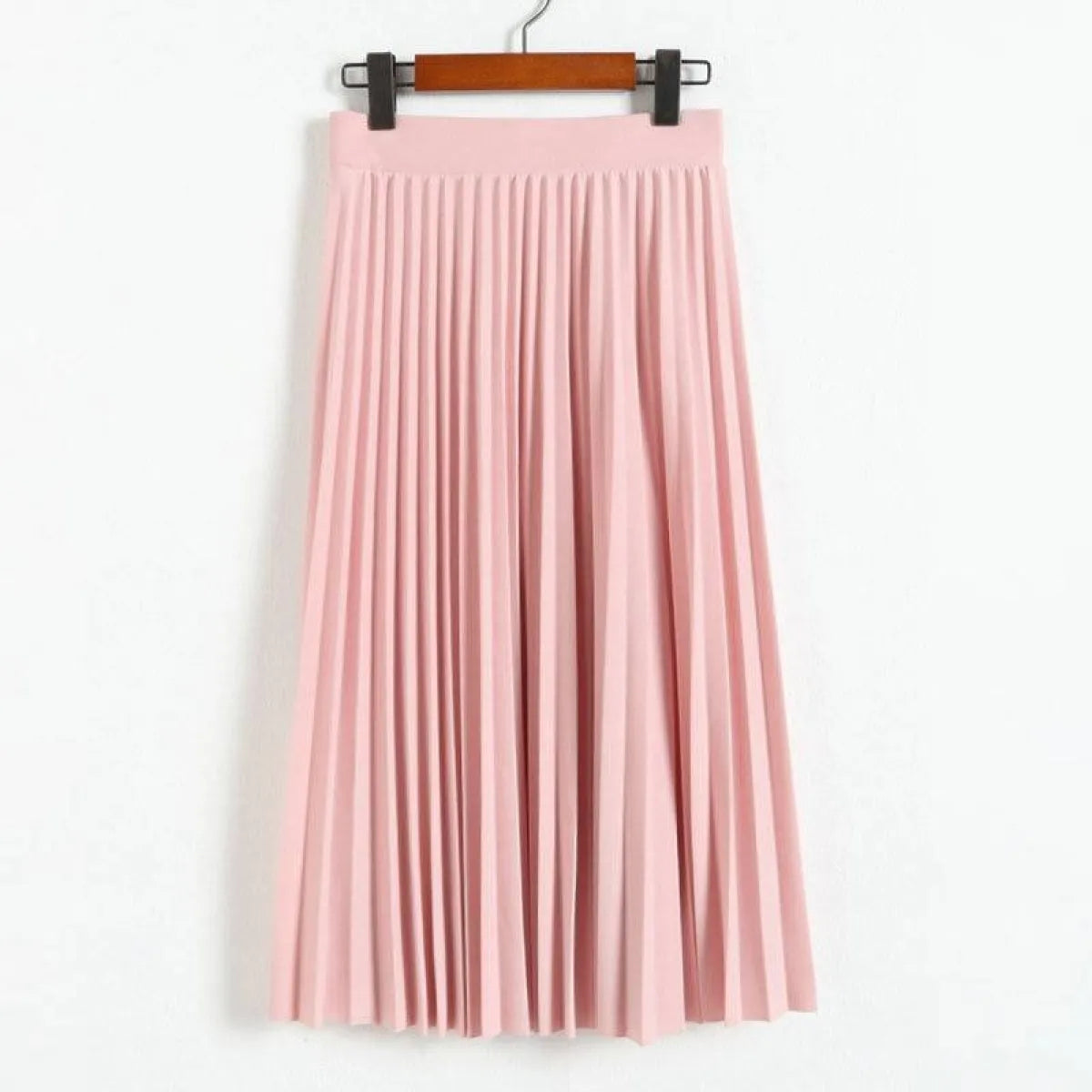 High Waist Pleated Length Elastic Skirt - Best Sellers - 1