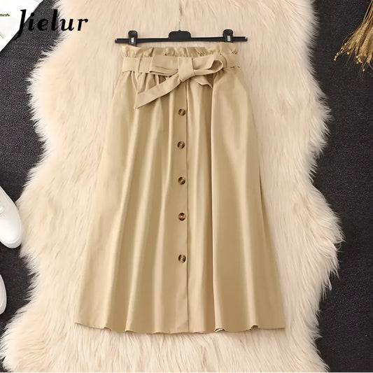 Elegant High Waist Pleated Skirts - Best Sellers - 11