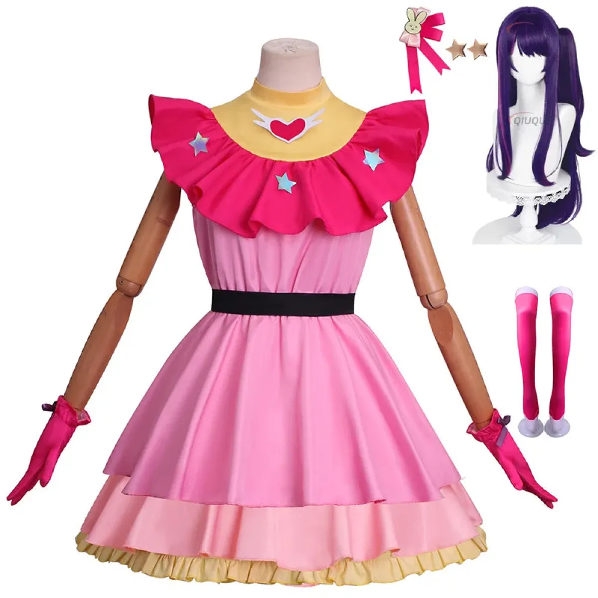 Ai Hoshino Idol Cosplay Dress Set – Oshi no Ko - All Dresses - Cosplay - 1