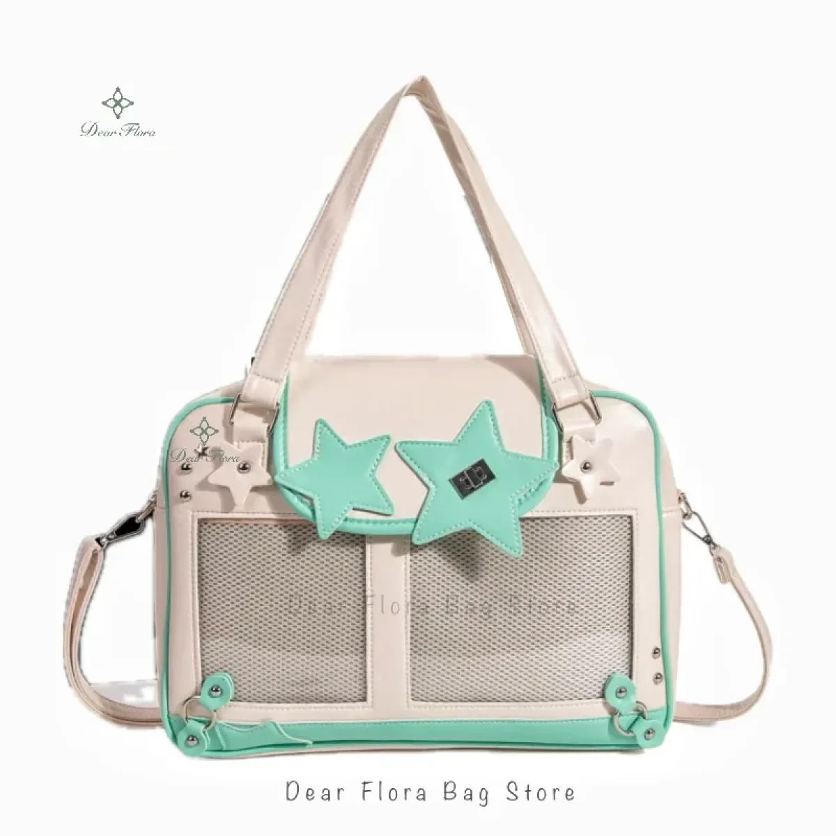 Y2K Star Ita Bag with Transparent Display Window - Accessories - Shoulder Bag - 16