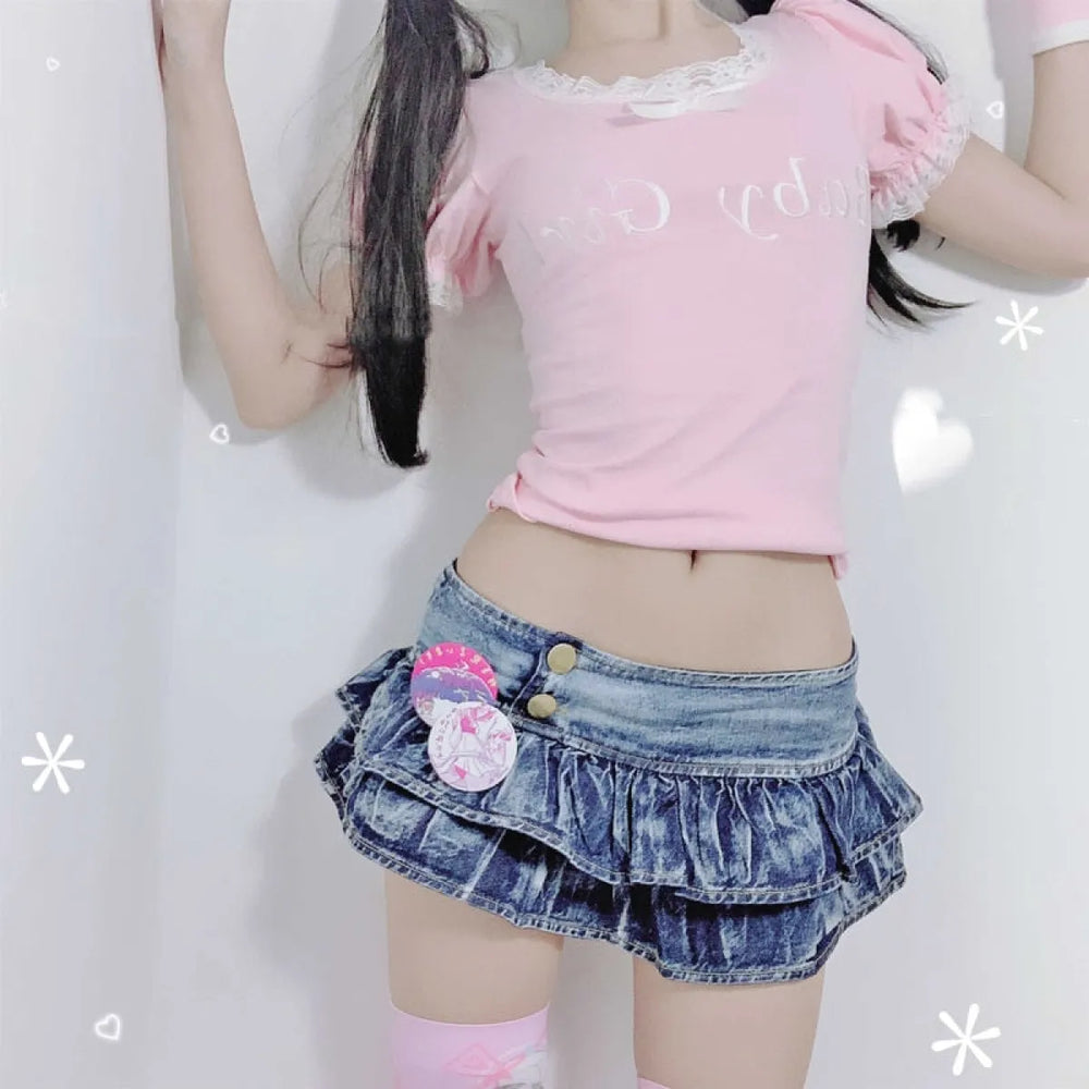 Mini Japanese Lolita Skirt - Anime - 1