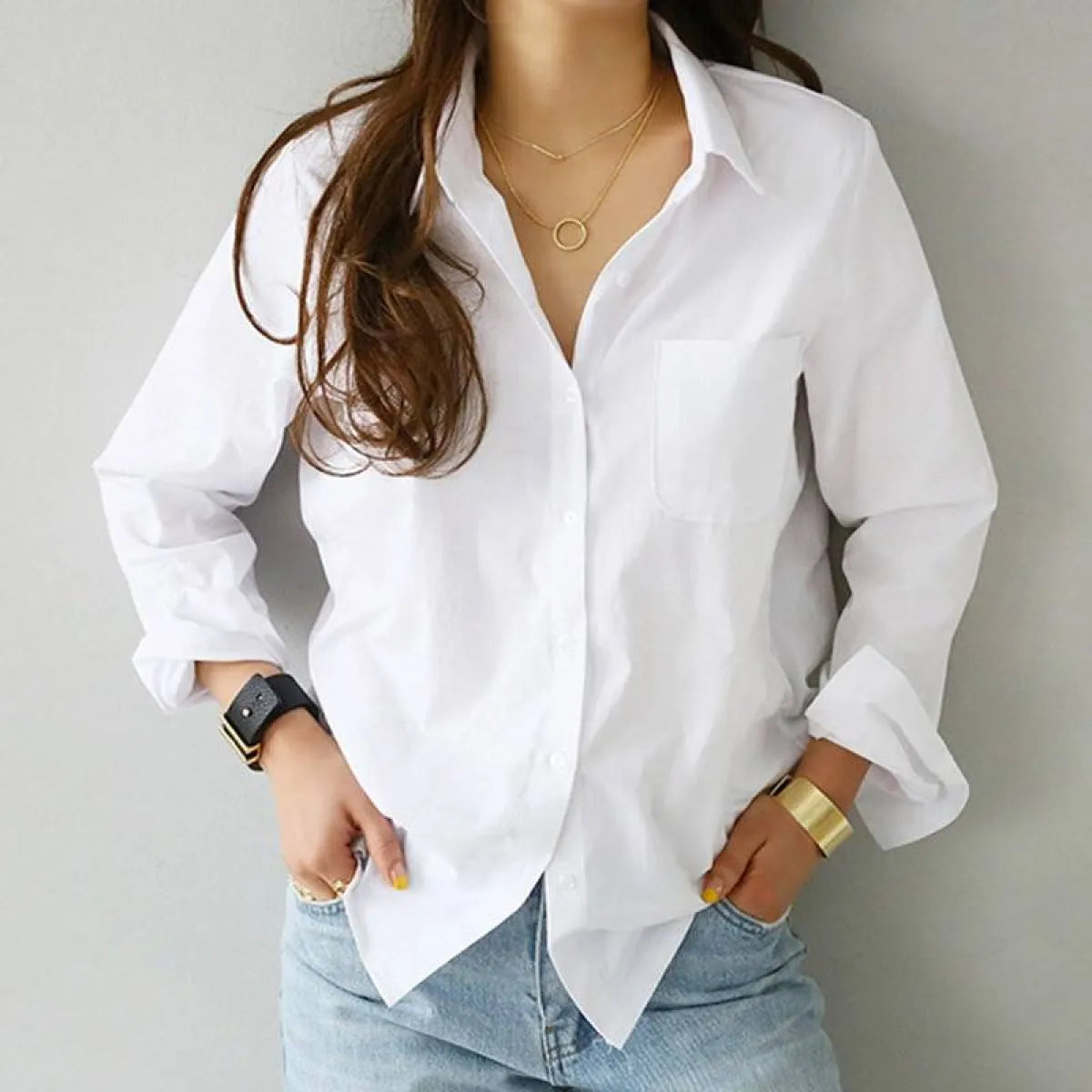White Summer Blouse - Best Sellers - 1