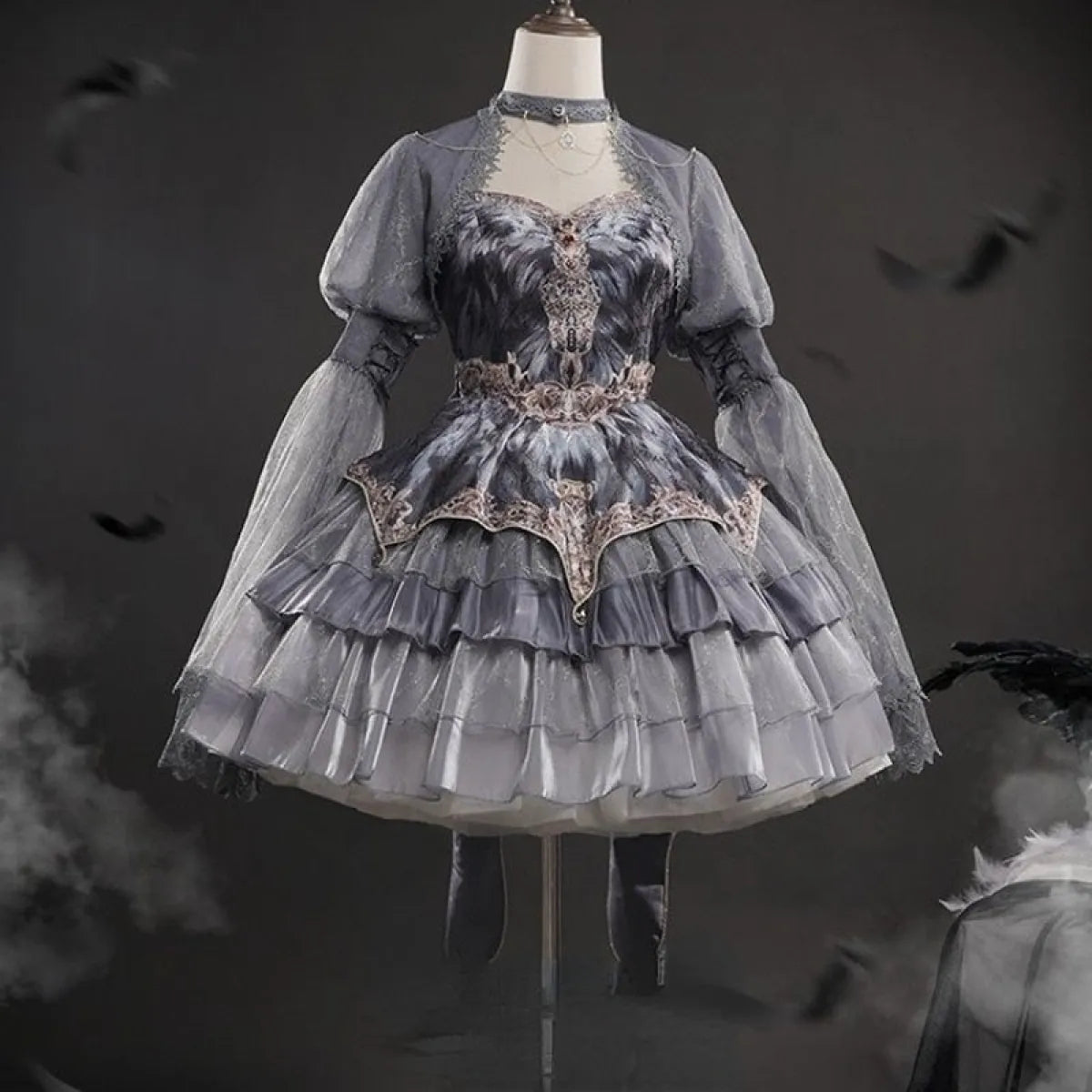 Japanese Victorian Swan Dance Lolita Dress - All Dresses - 1