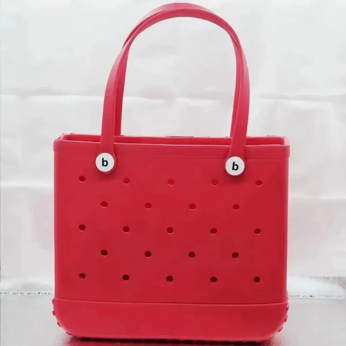 Large EVA Jelly Tote Bag – Waterproof Beach & Mommy Bag - Accessories - Tote Bag - 8