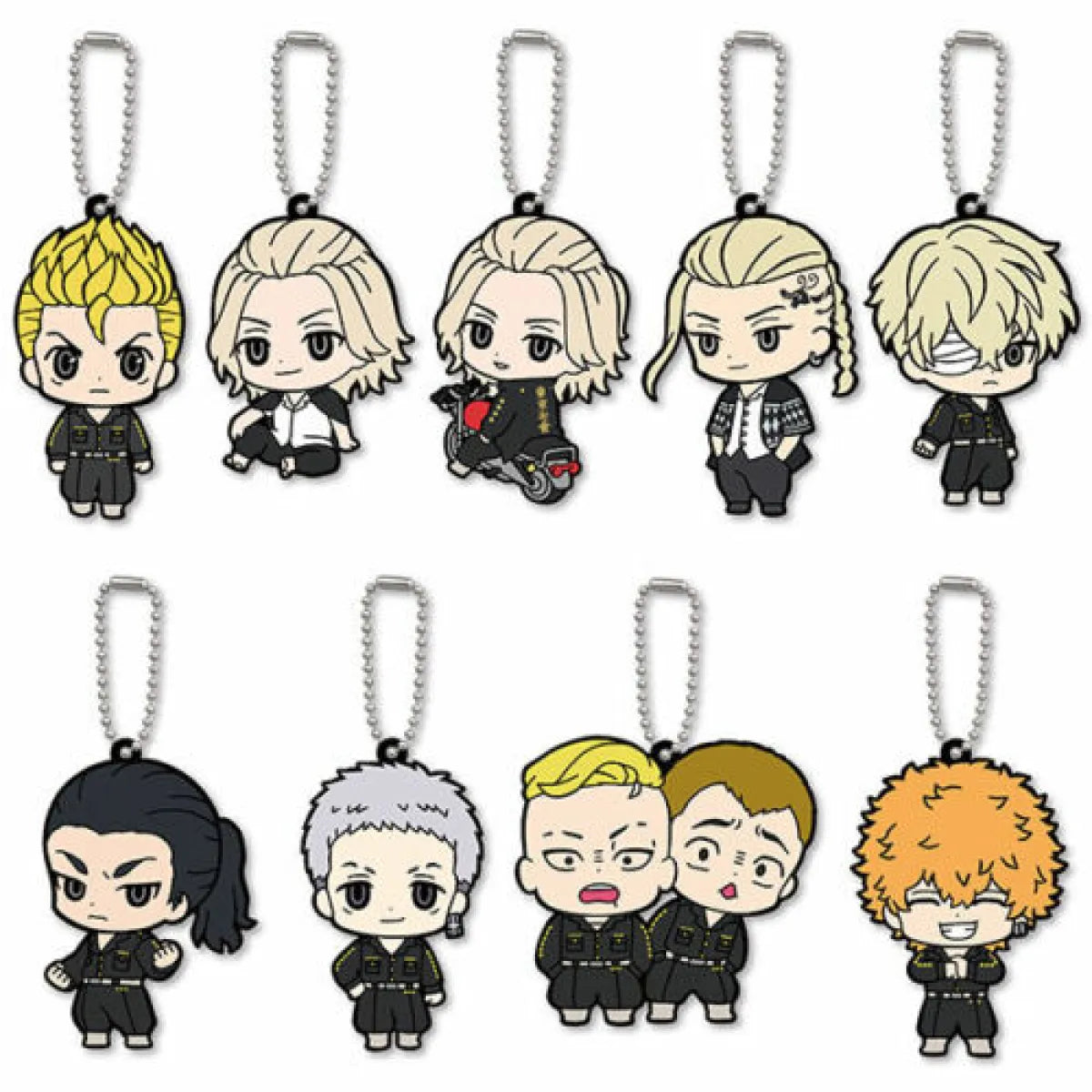 Tokyo Revengers Rubber Mascot Capsule Toy Gashapon (1 Capsule) - Best Sellers - Keychain - 1