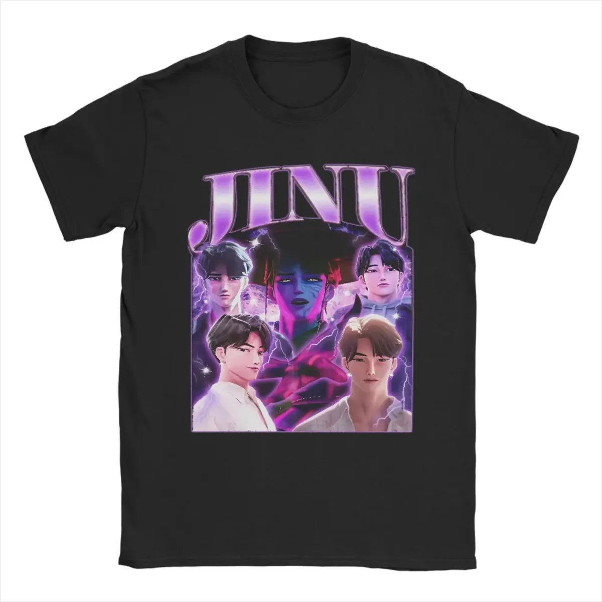 JINU Demon Hunters 90s K-Pop Graphic Tee - Best Sellers - T-Shirt - 1