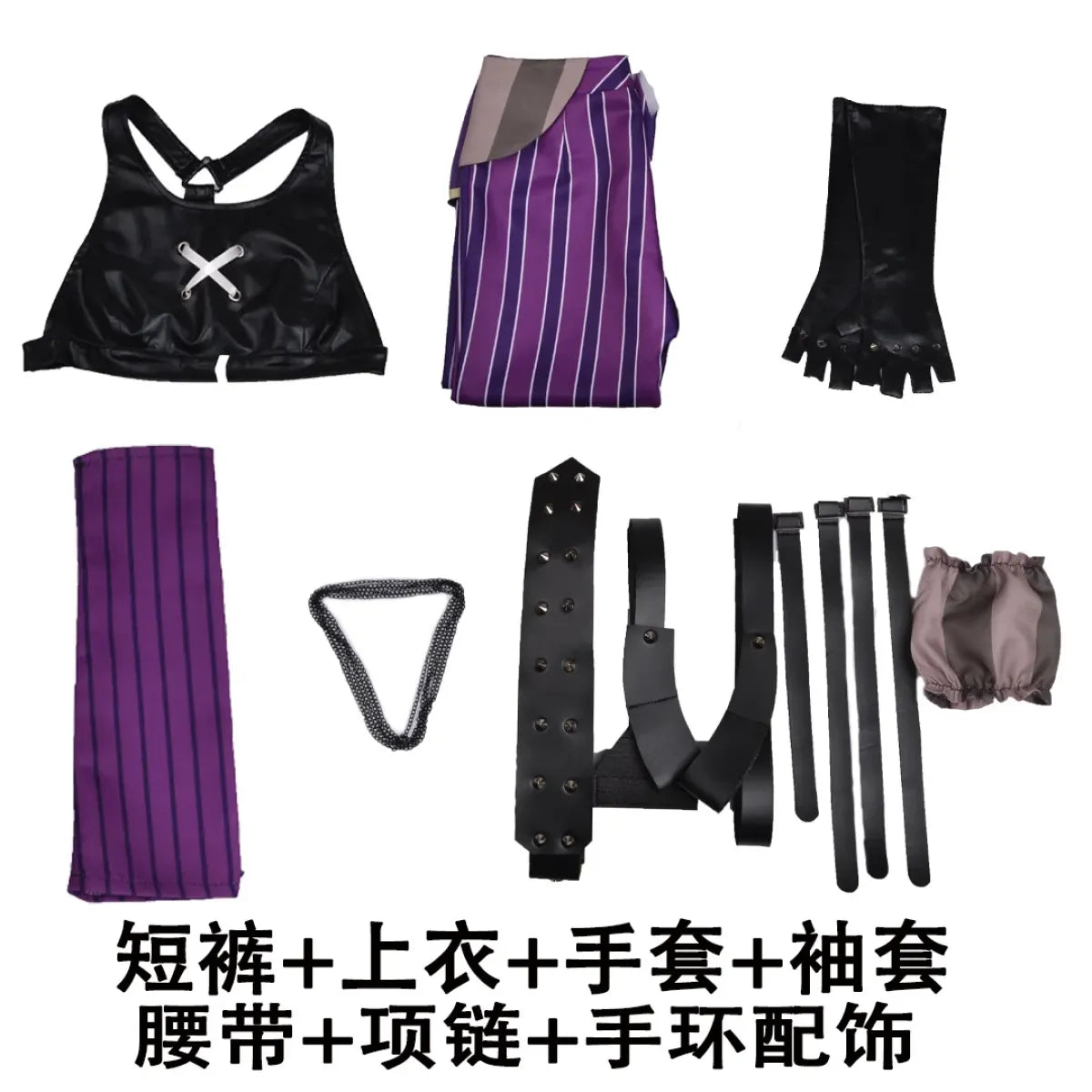 Jinx Arcane Cosplay Costume Set – League of Legends - Best Sellers - Cosplay - 4