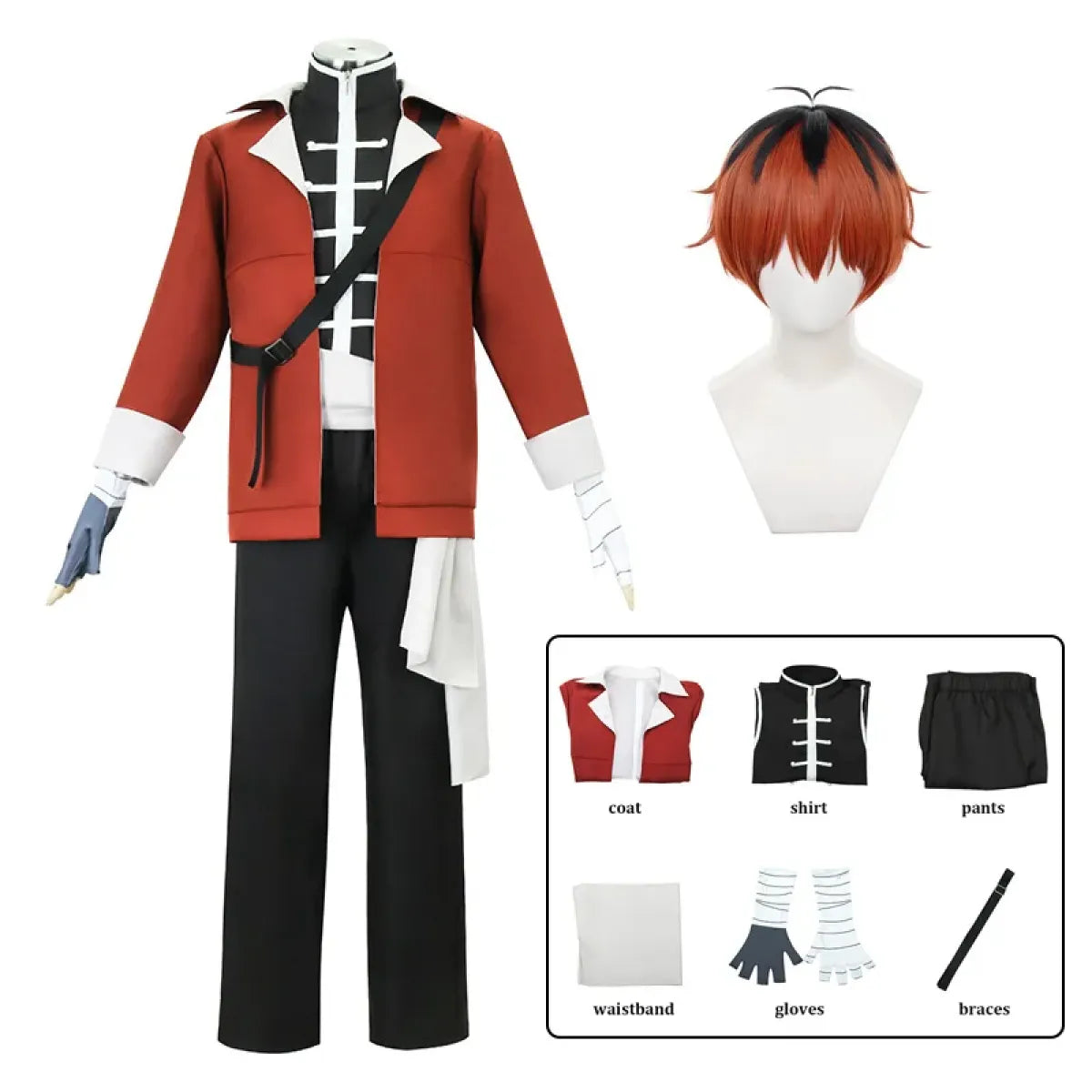 Stark Cosplay Costume – Frieren: Beyond Journey’s End - Anime - Cosplay - 1