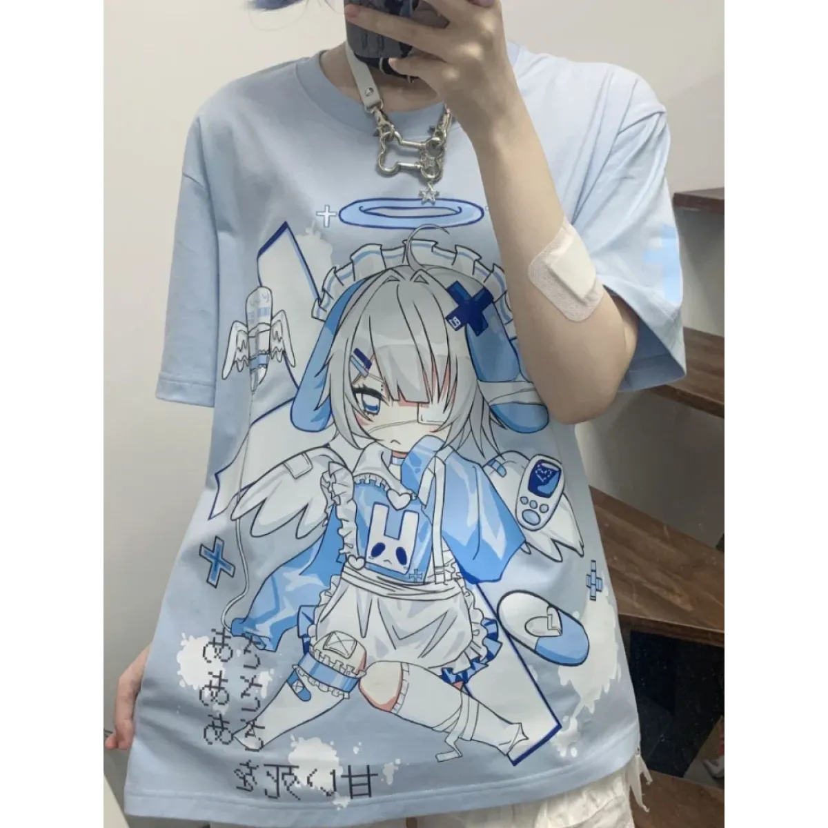Harajuku Kawaii Anime Oversized Tee - Anime - Short - T-Shirts - 1