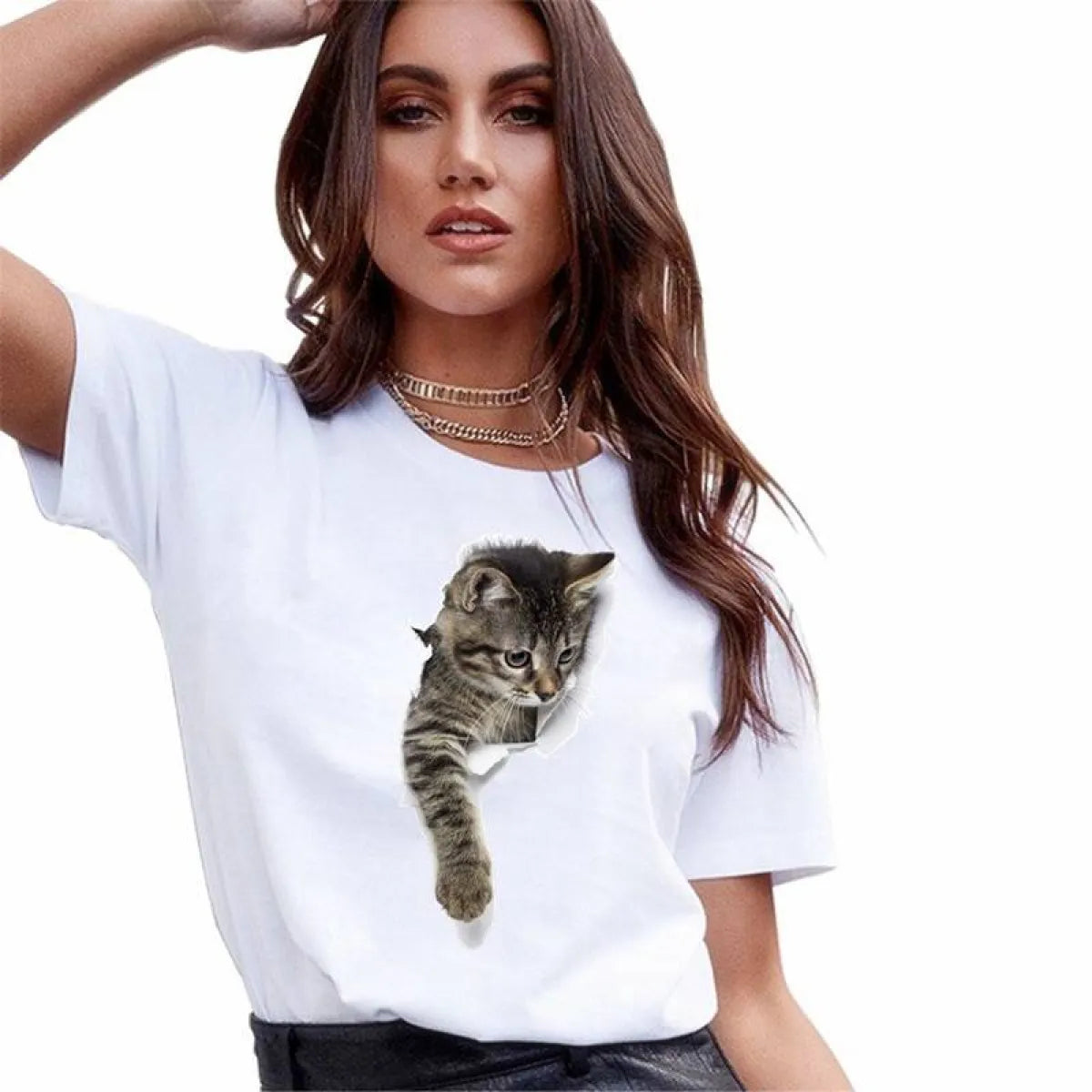 Kawaii Cat T-Shirt - Best Sellers - 1