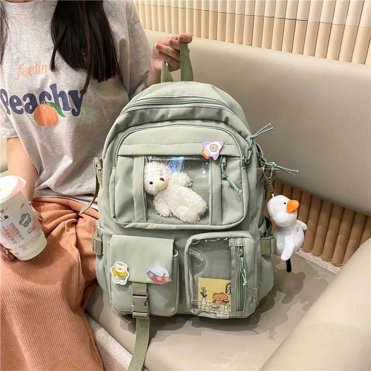 Kawaii Girl Travel Bag - Accessories - 1