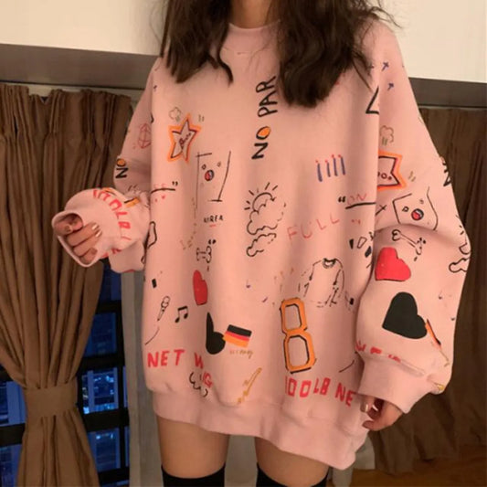 Kawaii Harajuku Sweatshirts - Best Sellers - 17