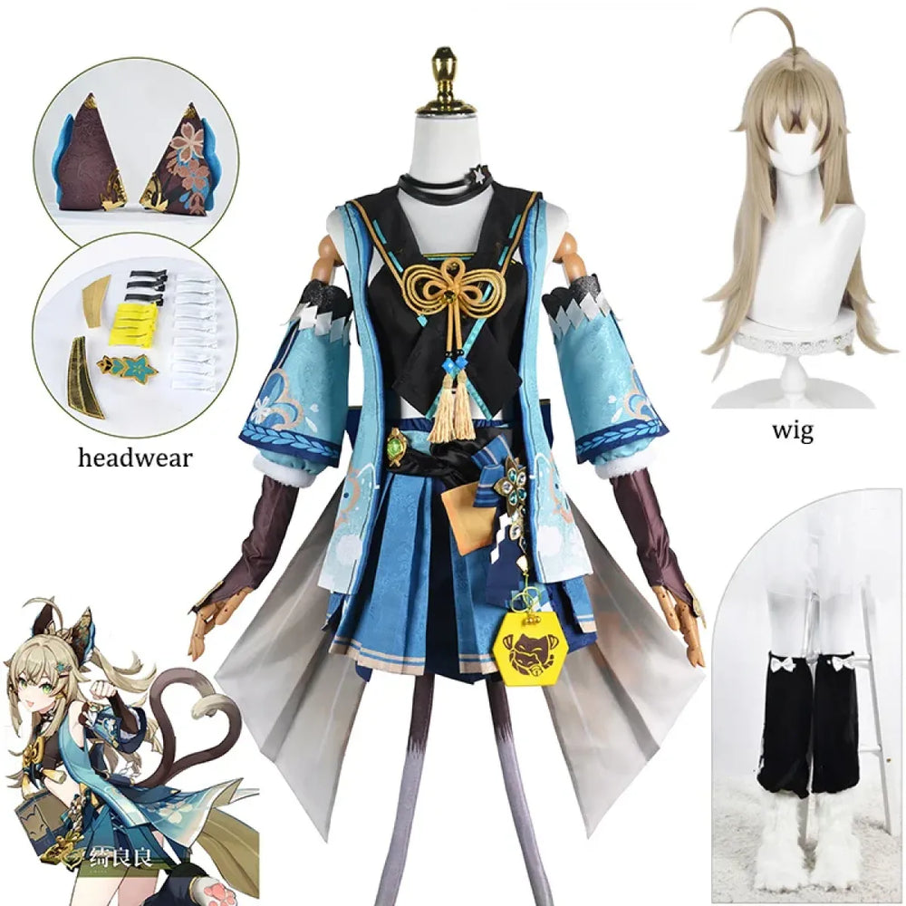Kirara Cosplay Costume Set with Wig & Accessories - Best Sellers - Cosplay - 1