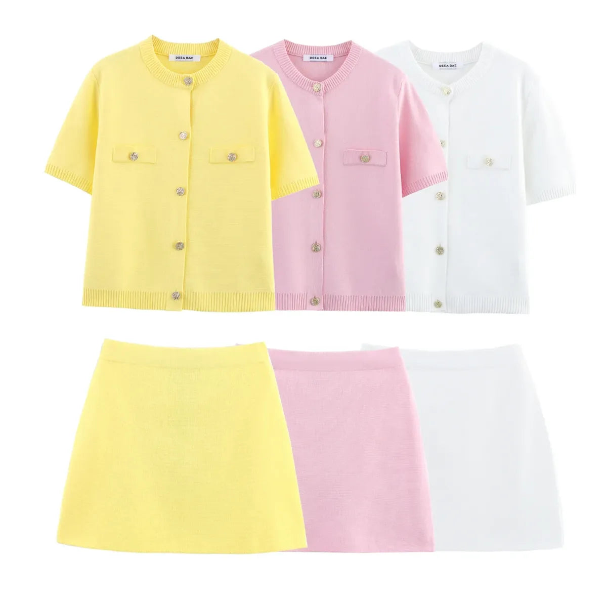 Short Sleeve Knit Cardigan with Pocket Detail - Best Sellers - Cardigan - 1