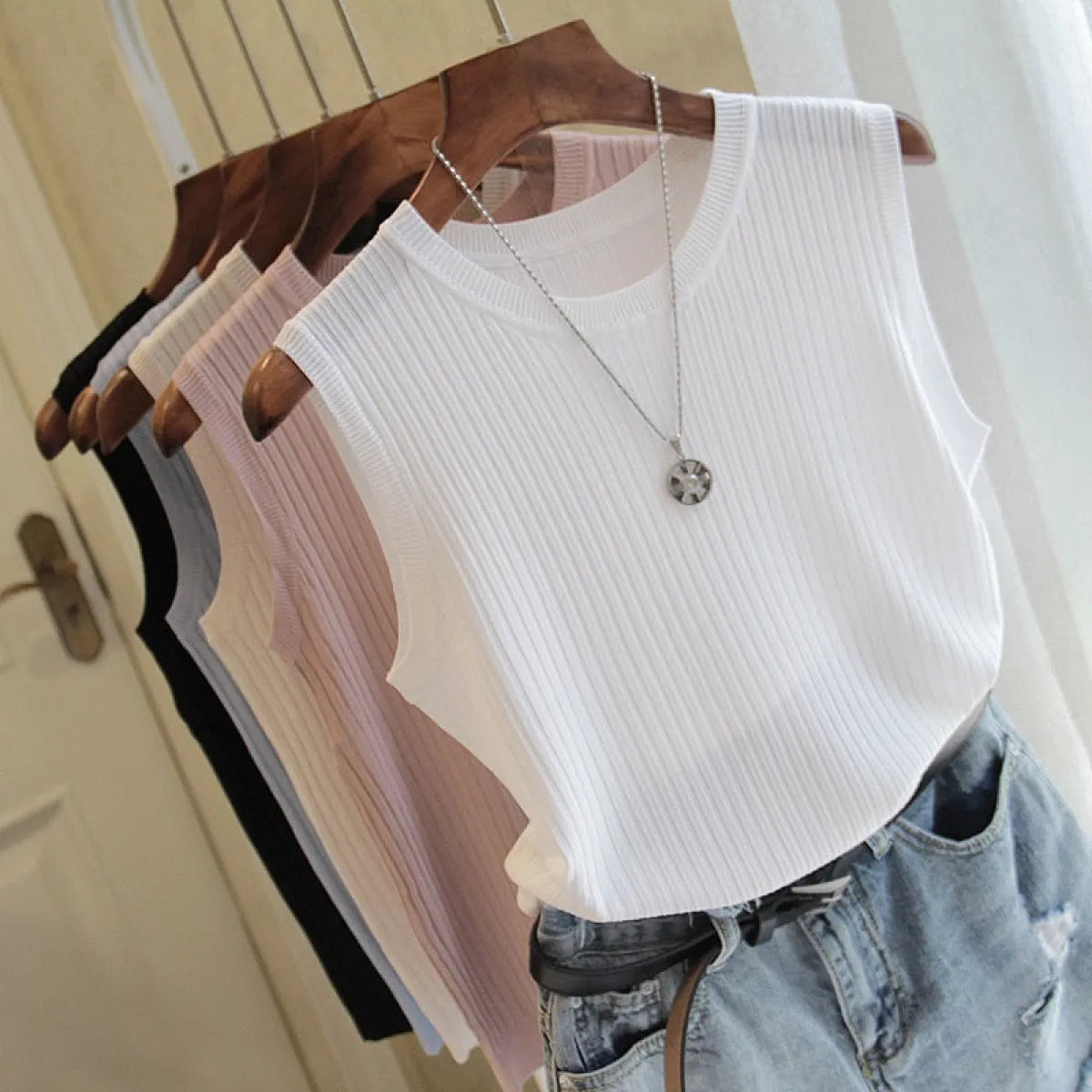 Knitted O-Neck Shirts - Best Sellers - 1