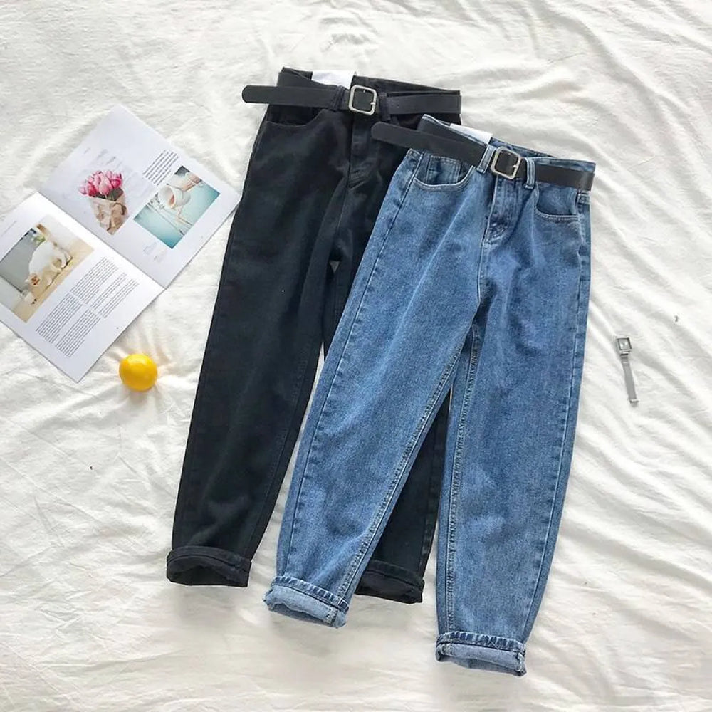 Korean High Waist Jeans - Best Sellers - 1