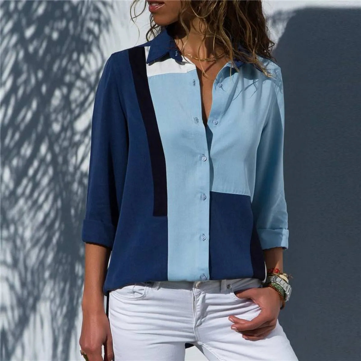 Korean Office Chiffon Blouse - Best Sellers - 1