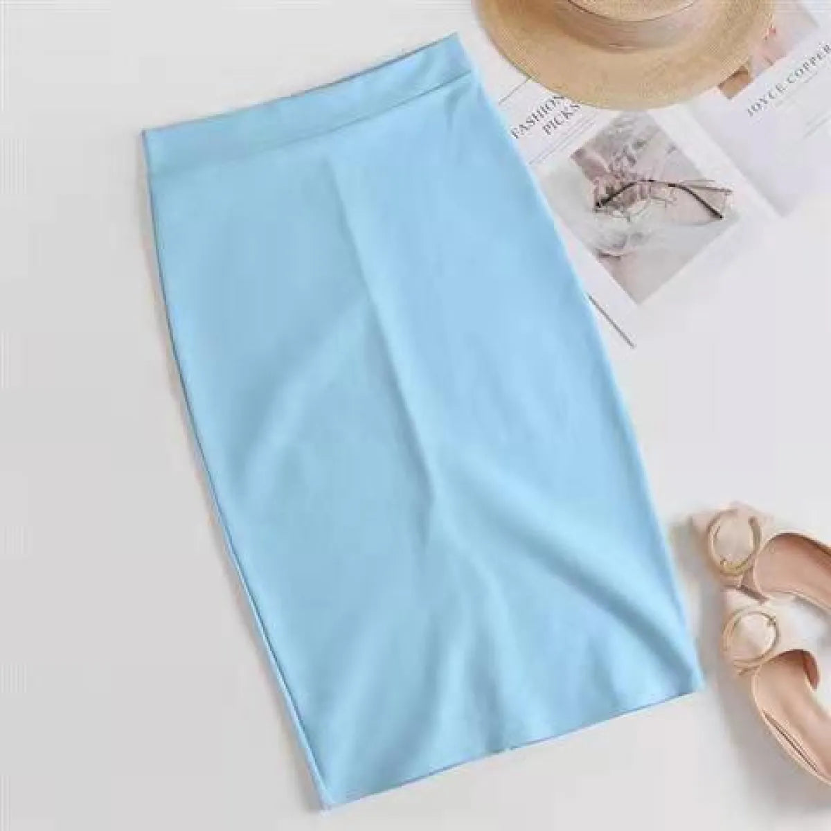 Korean Slim Stretch Pencil Skirts - Best Sellers - 19