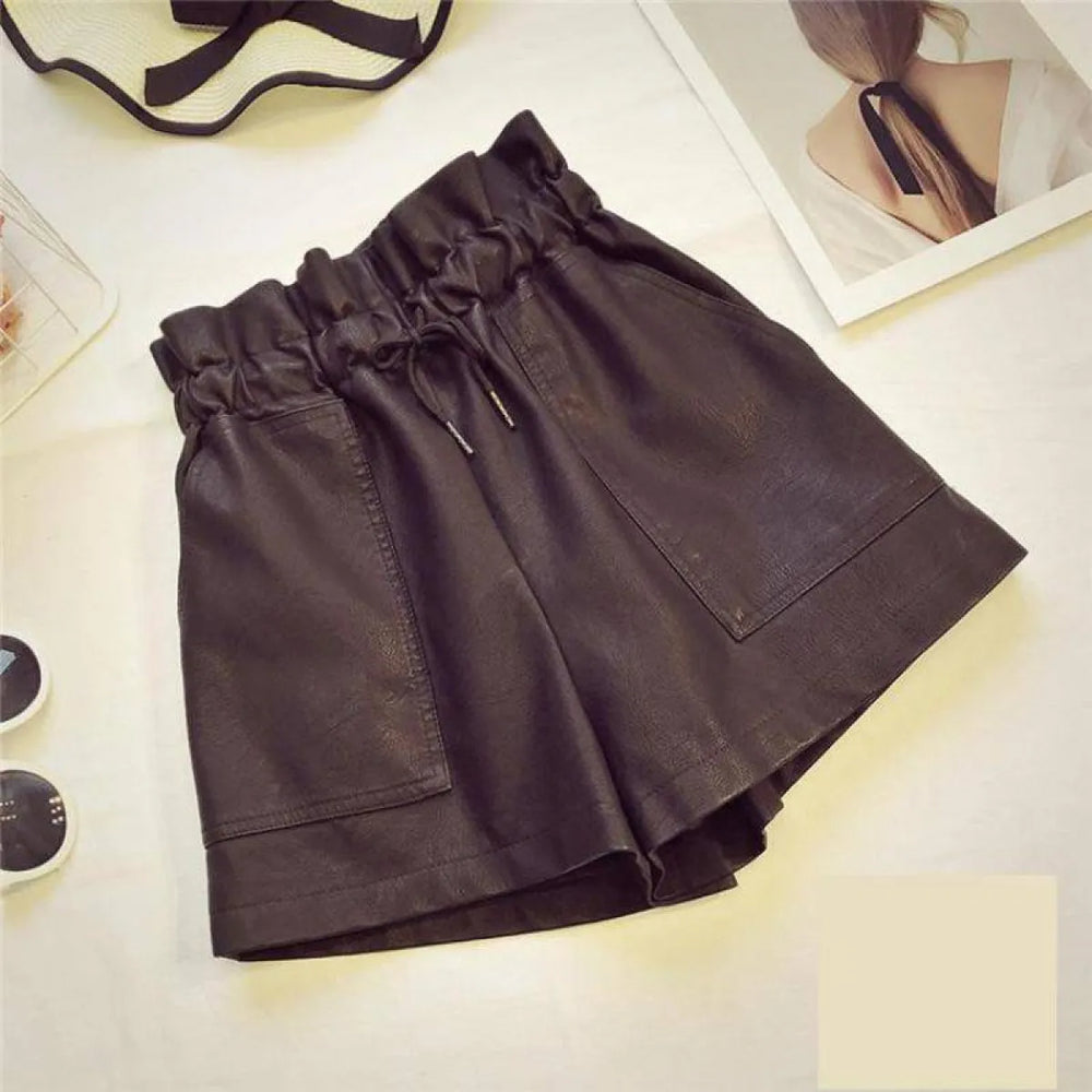 Korean Styled Leather Women’s Shorts - Best Sellers - 1