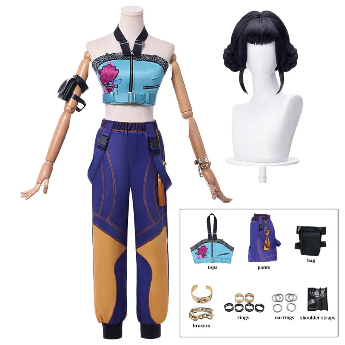 Zoey KPop Cosplay Costume Set with Wig - Best Sellers - Cosplay - 1