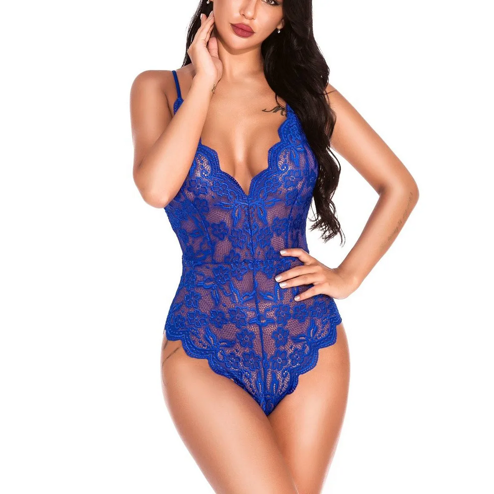 Lace V-Neck One Piece Teddies - Best Sellers - 1