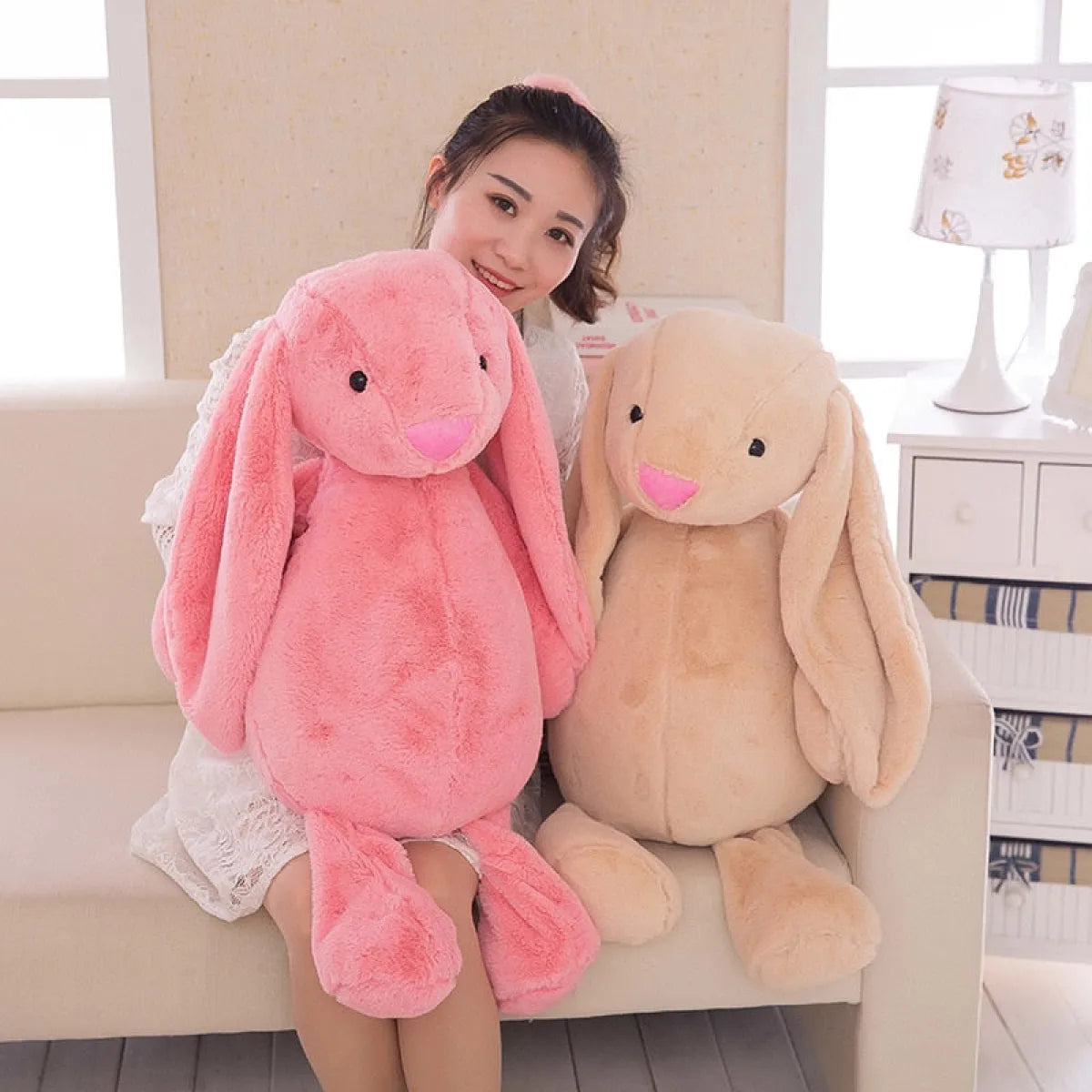 Long Ear Bunny Plushie - Valentines Day Collection - 1