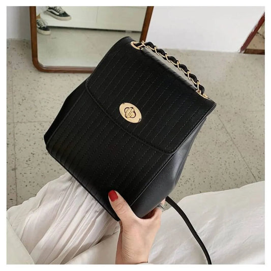 Chain Detail Backpack - Accessories - 24