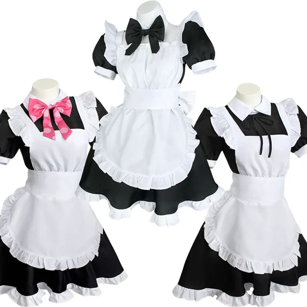 Bocchi the Rock Maid Cosplay Dress Set - All Dresses - Cosplay Outfit - 1