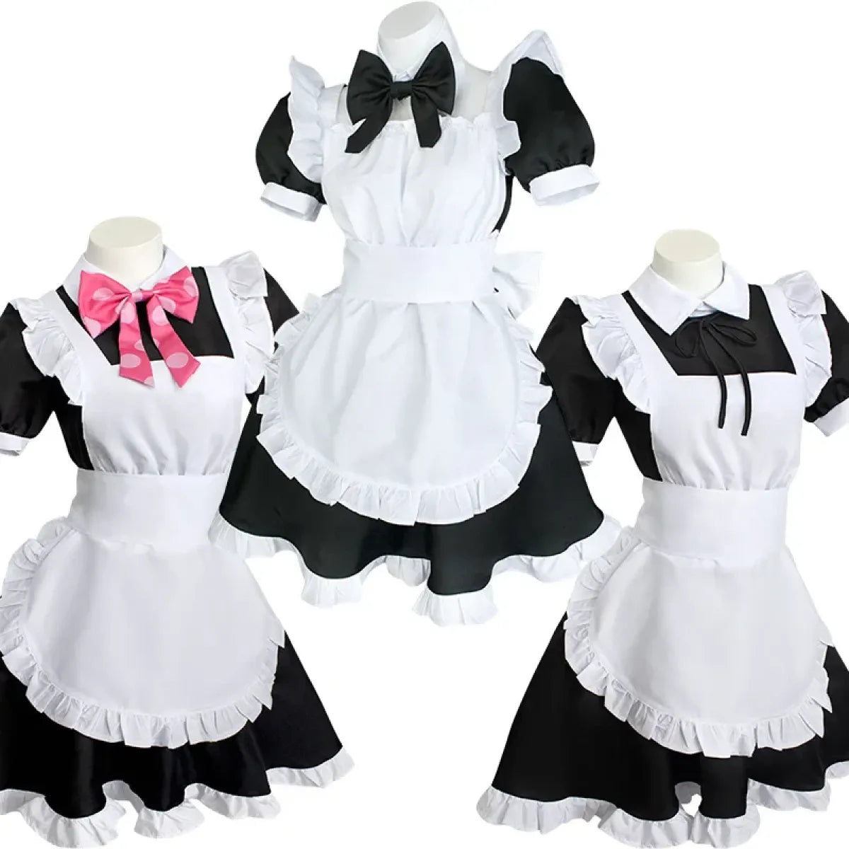 Bocchi the Rock Maid Cosplay Dress Set - All Dresses - Cosplay Outfit - 1