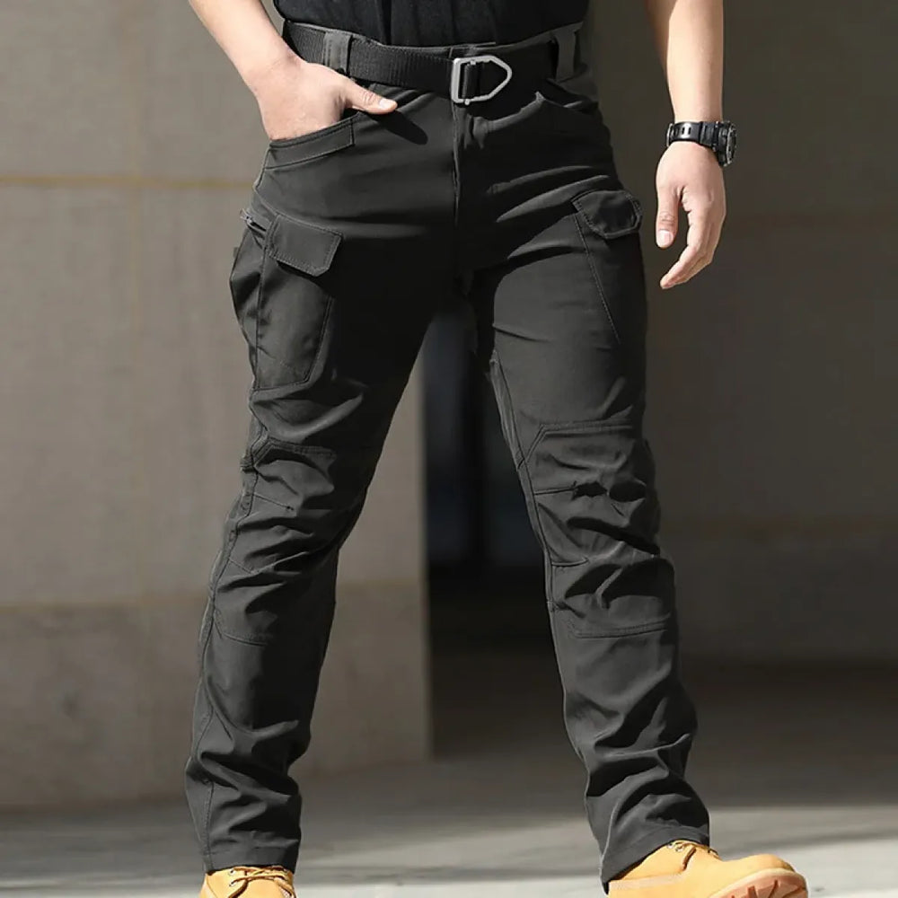 Men’s Cargo Pants – Waterproof Multi-Pocket Casual Trousers - Early Spring Collection - Men’s Pants - 1