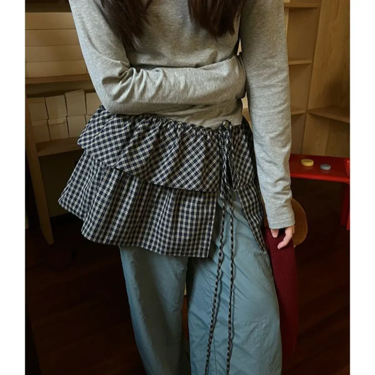 Harajuku Plaid Ruffle Mini Skirt - Best Sellers - Skirts - 1