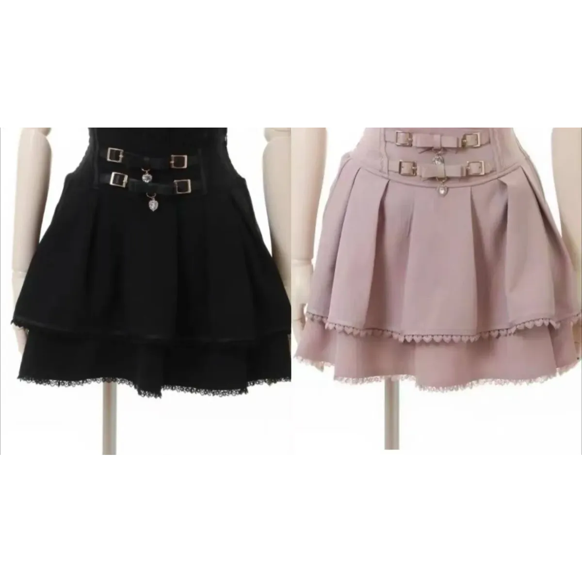 Fairycore Lace Bandage Mini Skirt - Best Sellers - Mini Skirt - 1