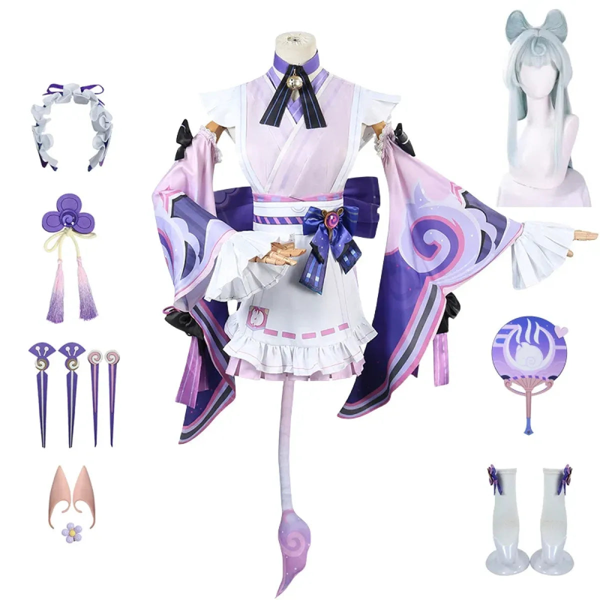 Mizuki Yumemizuki Genshin Impact Cosplay Costume Set - Best Sellers - Cosplay - 1