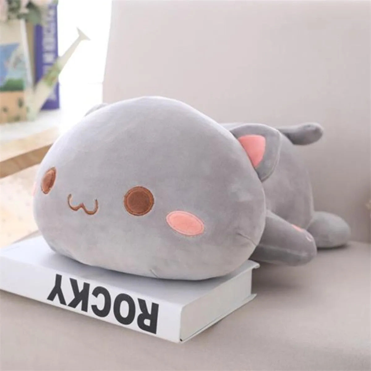 Mochi Mochi Peach Cat Plush - Valentines Day Collection - 8