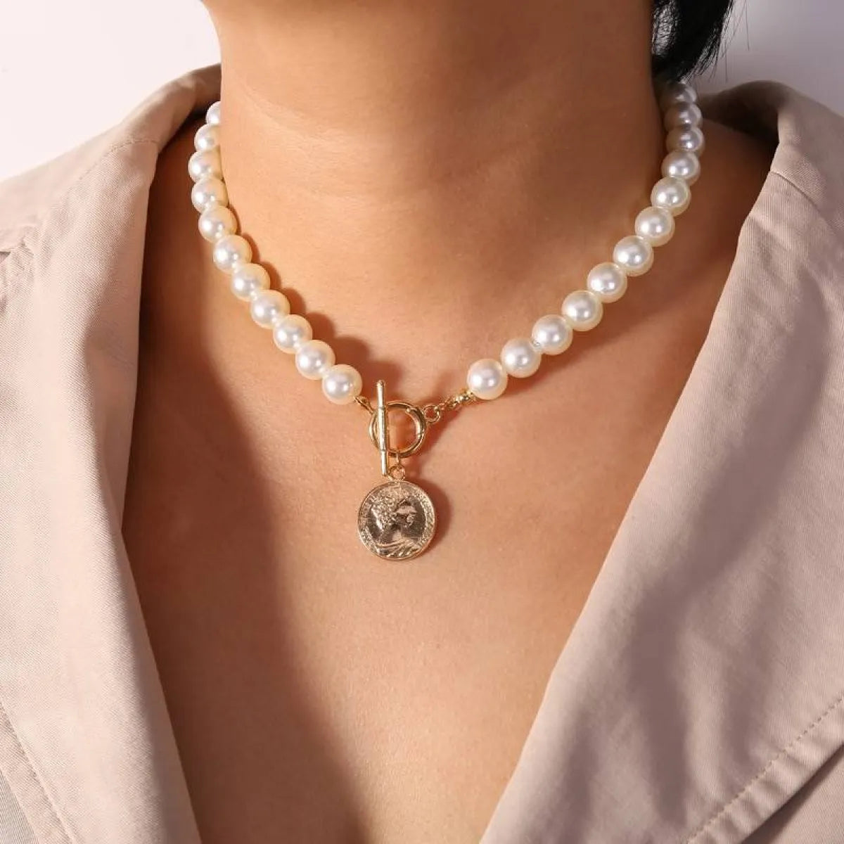 Multi-Layer Pearl Necklace - Accessories - 1