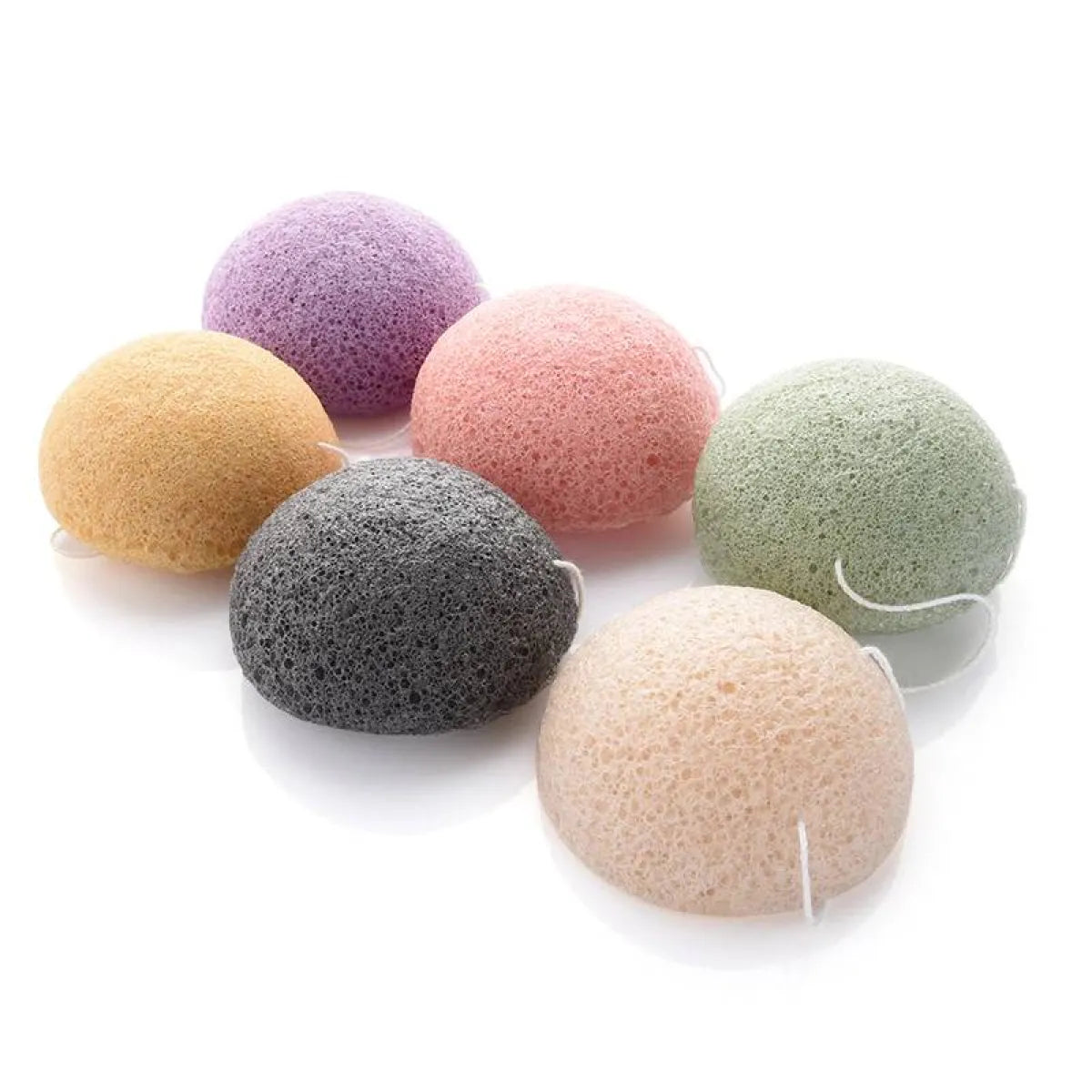 Natural Konjac Cleansing Face Sponge - Beauty & Health - 1