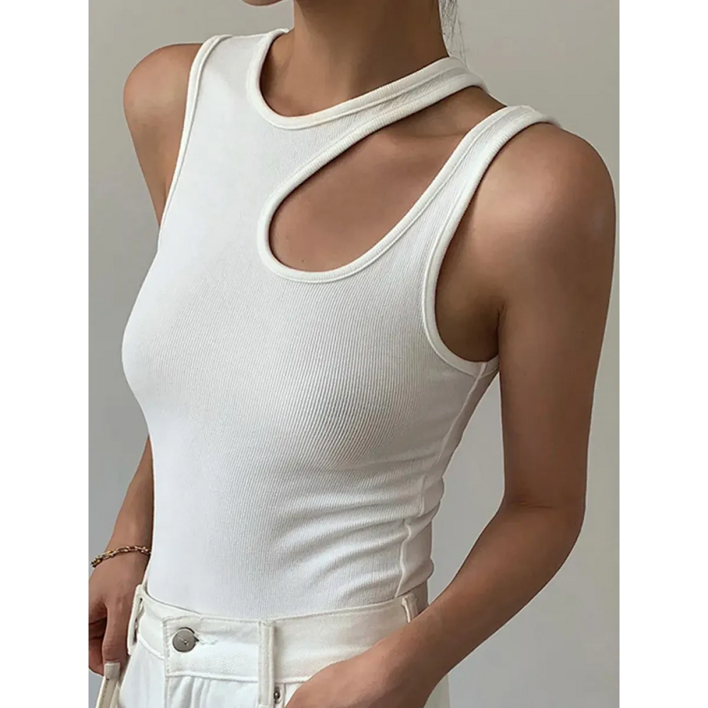 Harajuku Cutout Sleeveless Top - Best Sellers - T-Shirts - 1