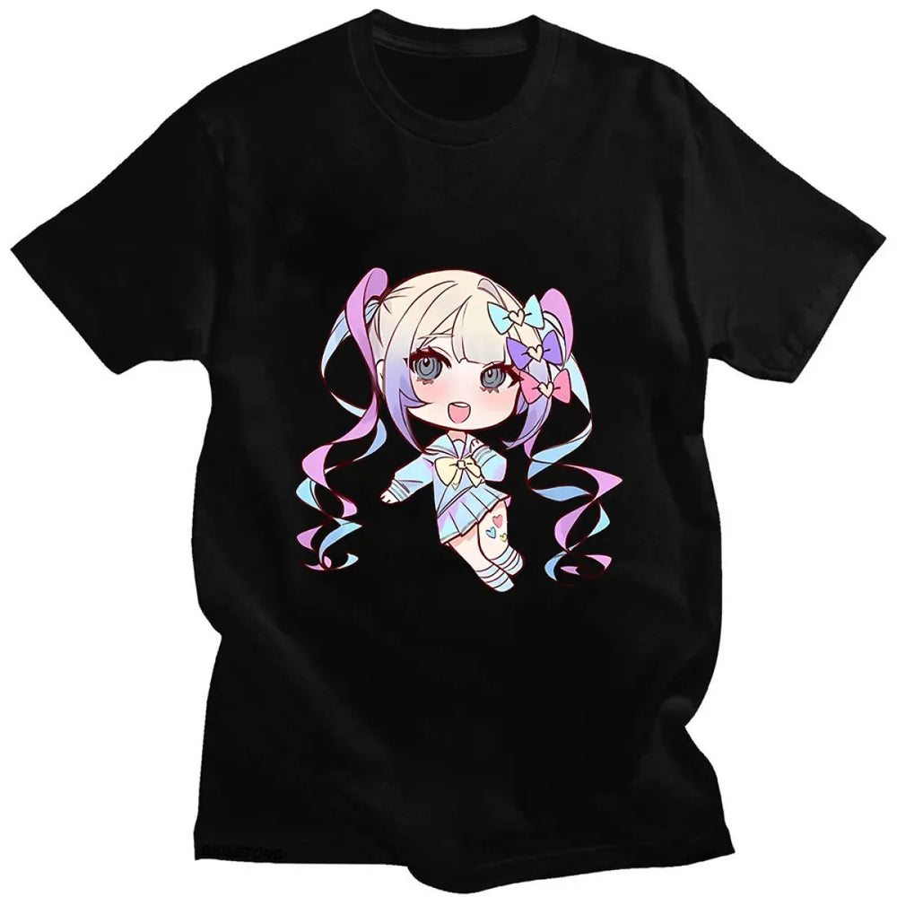 Needy Girl Overdose Pastel Chibi Tee - Best Sellers - Short - Round - 1