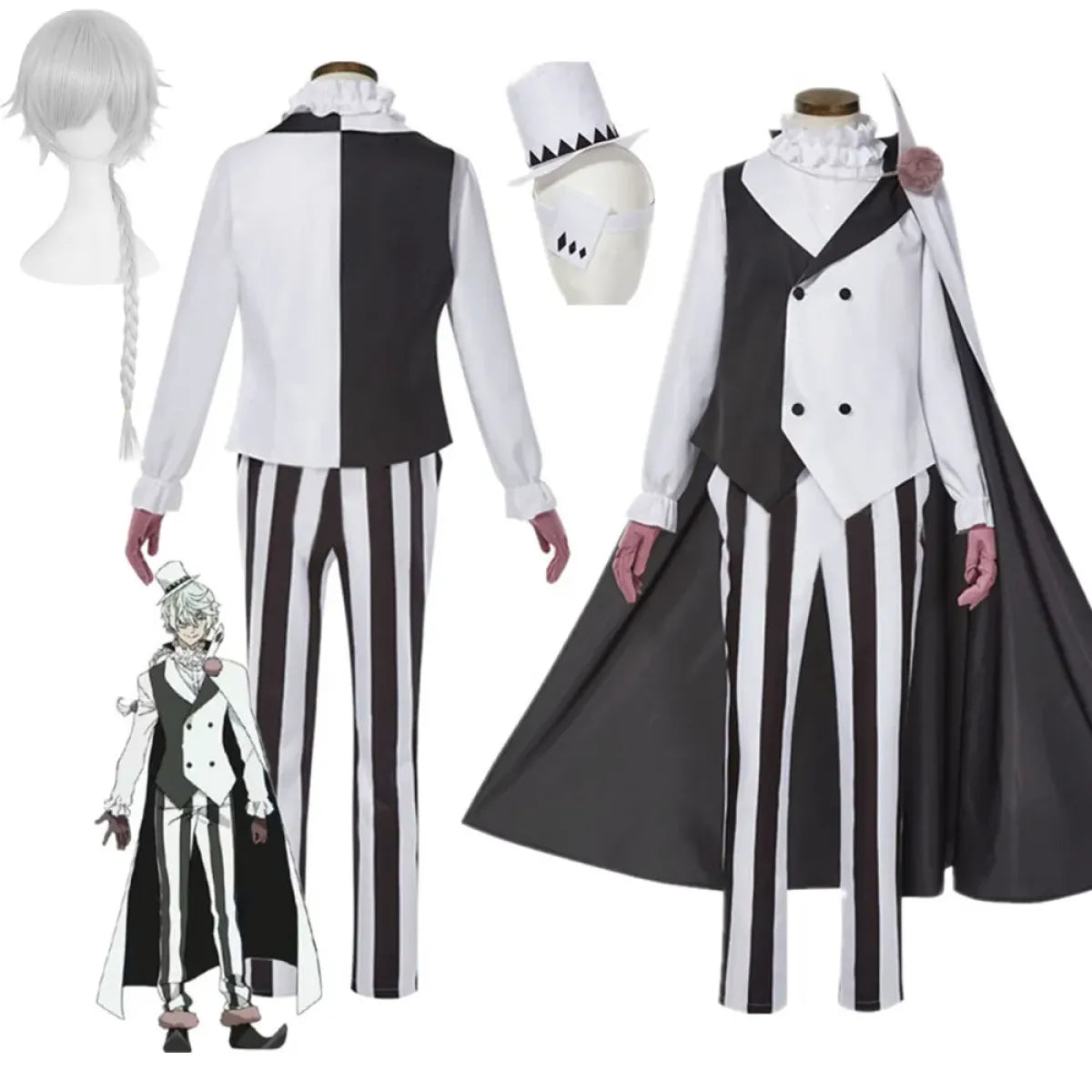 Bungo Stray Dogs Cosplay Nikolai Gogol Suit - Best Sellers - 1