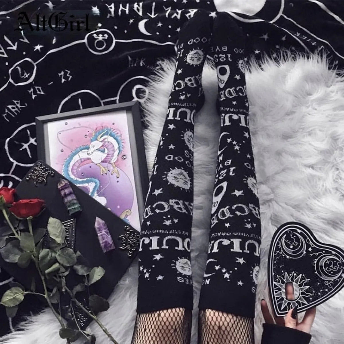 Ouija Board Socks - Accessories - 1